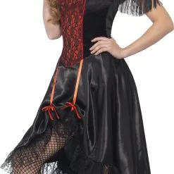 Saloon Girl Fancy Dress -Hot Sale Cosyumes Store lrgscale45507 S