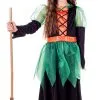 Green Witch Girls Costume -Hot Sale Cosyumes Store lrgscale4555