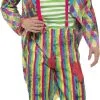 Deluxe Mens Patwork Clown Costume -Hot Sale Cosyumes Store lrgscale46872 scaled