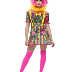 Fever Patchwork Clown Costume