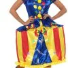 Deluxe Light Up Carousel Clown Ladies Costume -Hot Sale Cosyumes Store lrgscale47437
