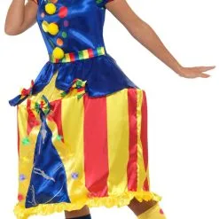 Deluxe Light Up Carousel Clown Ladies Costume -Hot Sale Cosyumes Store lrgscale47437 S