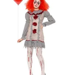 Vintage Clown Lady Costume