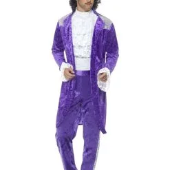 80s Purple Musician Costume