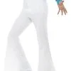 White Flared Trousers Mens -Hot Sale Cosyumes Store lrgscale48194
