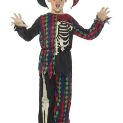Skeleton Jester Costume