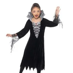 Girls Spider Vampire Costume -Hot Sale Cosyumes Store lrgscale49828 A1