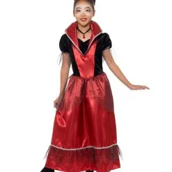 Girls Vampire Queen Costume -Hot Sale Cosyumes Store lrgscale49829 A1