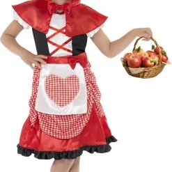 Girls Miss Hood Costume