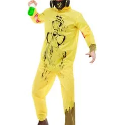 Burnt Biohazard Suit Mens Costume