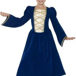 Kids Tudor Princess Girl Costume