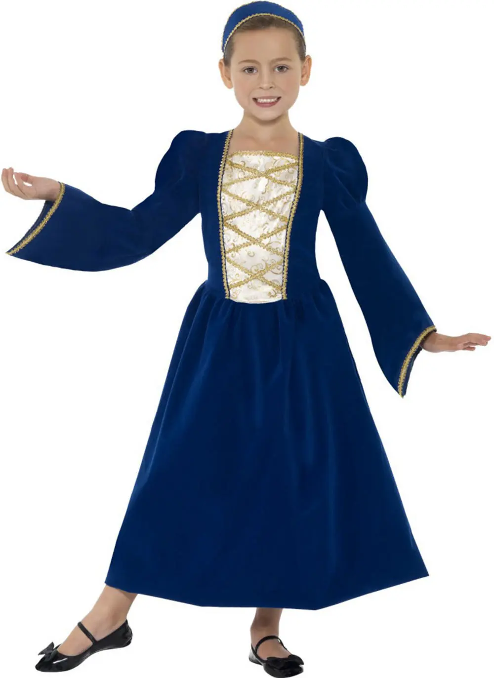 Kids Tudor Princess Girl Costume 3 Kids Tudor Princess Girl Costume