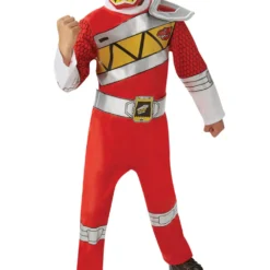 Deluxe Red Power Ranger Dino Charge Costume