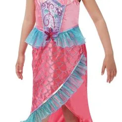 Deluxe Mermaid Princess Girls Costume