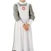 Girls WW1 Nurse Costume -Hot Sale Cosyumes Store lrgscale620505