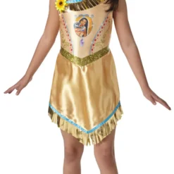 Fairytale Pocahontas Girls Costume