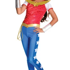 Deluxe Wonder Woman Girls Costume