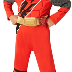 Deluxe Red Ninja Steel Power Ranger Boys Costume -Hot Sale Cosyumes Store lrgscale640072 3
