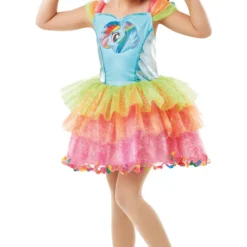 Rainbow Dash My Little Pony Deluxe Costume Girls