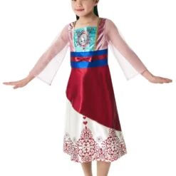 Gem Princess Mulan Girls Costume