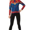 Ladies Captain Marvel Hero Suit Top -Hot Sale Cosyumes Store lrgscale700603