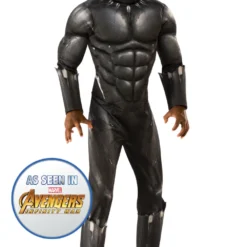 Deluxe Black Panther Boys Costume