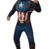Deluxe Captain America Mens Costume