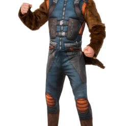 Deluxe Rocket Raccoon Mens Costume