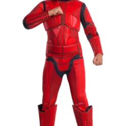 Deluxe Red Stormtrooper Boys Costume