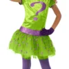 Girls Deluxe Riddler Costume