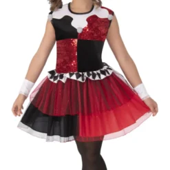Girls Deluxe Harley Quinn