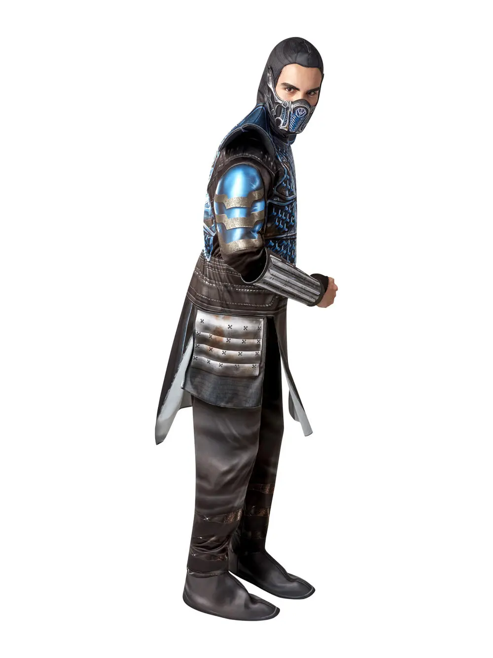 Licensed Mens Sub Zero Mortal Combat Costume 6 Licensed Mens Sub Zero Mortal Combat Costume - Image 4