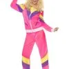80s Height Of Fashion Shell Suit Ladies Costume -Hot Sale Cosyumes Store lrgscale80s20pink