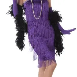 Purple Flapper Ladies Costume