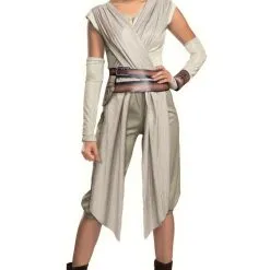 Deluxe Rey Ladies The Force Awakens Star Wars Fancy Dress
