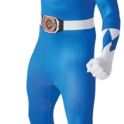 Blue Power Ranger Mens 2nd Skin Suit