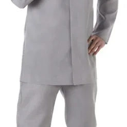 60s Grey Suit Mens Costume