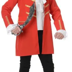 Red Pirate Mens Costume