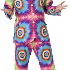 Tie Dye Suit Mens Costume