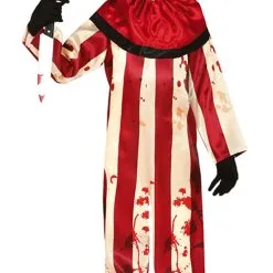 Kids Striped Killer Clown Costume