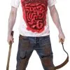 Guts Body Part Zombie Mens Costume Shirt 2 Guts Body Part Zombie Mens Costume Shirt -Hot Sale Cosyumes Store lrgscale84036