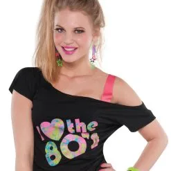 I Love The 80s Ladies Costume T-Shirt