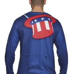 Uncle Sam Mens Photorealistic Shirt -Hot Sale Cosyumes Store lrgscale84377bck