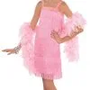 Pink Flapper Girls Costume 2 Pink Flapper Girls Costume -Hot Sale Cosyumes Store lrgscale844081 Flapper