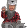 Baby Wolf Infants Costume -Hot Sale Cosyumes Store lrgscale848191 BbyWlf