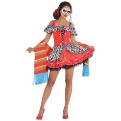 Senora Sugar Skull Ladies Costume