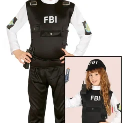 FBI Agent Kids Costume