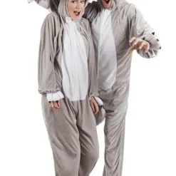 Plush Wolf Adults Costume