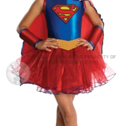 Girls Supergirl Tutu Costume