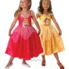 Girls Reversible Sleeping Beauty & Belle Costume
